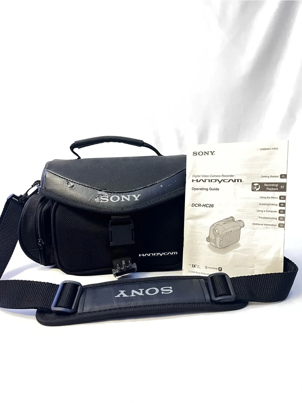 2006 Vintage Sony Handycam DCR-HC26